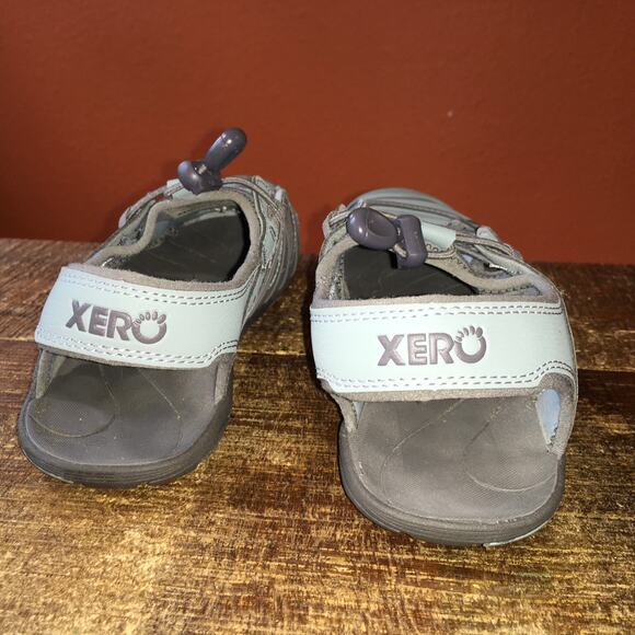 Xero Shoes Colorado Womens 8 Trail Water Sandal Blue Barefoot Minimalist Zero - Picture 3 of 9